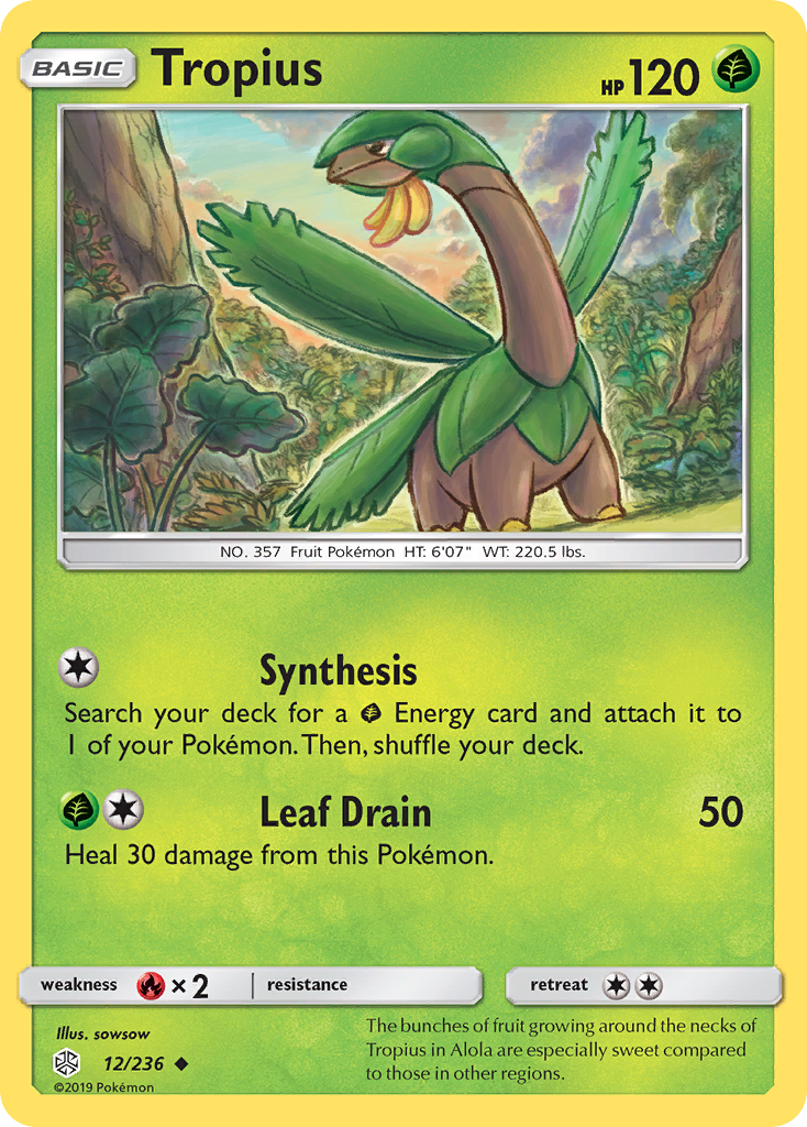 Tropius (12/236) [Sun & Moon: Cosmic Eclipse] | Game Master's Emporium (The New GME)