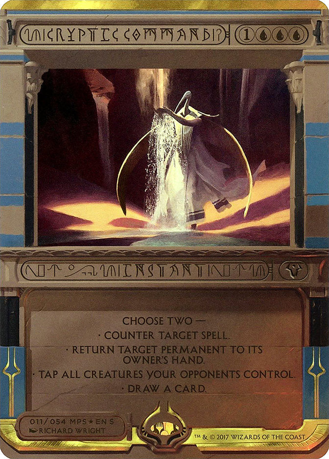 Cryptic Command (Invocation) [Amonkhet Invocations] | Game Master's Emporium (The New GME)