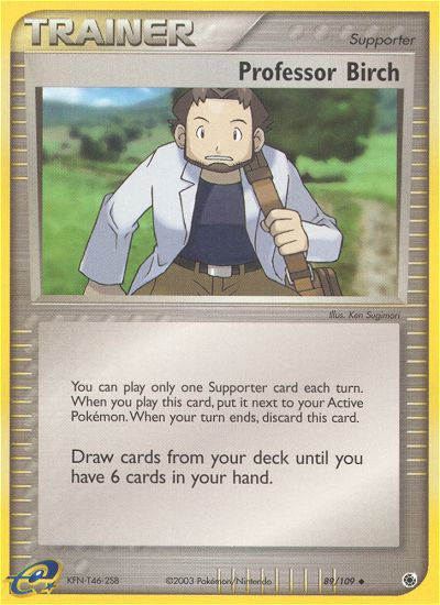 Professor Birch (89/109) [EX: Ruby & Sapphire] | Game Master's Emporium (The New GME)