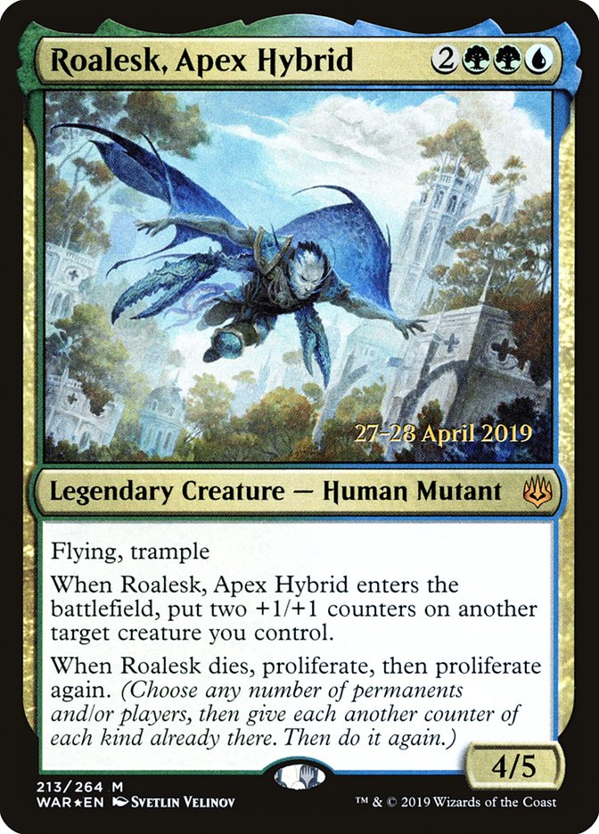 Roalesk, Apex Hybrid [War of the Spark Prerelease Promos] | Game Master's Emporium (The New GME)