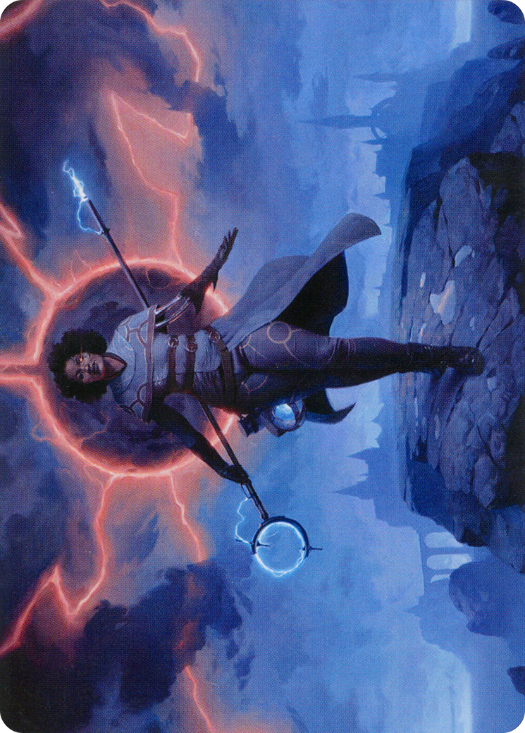 Rona, Herald of Invasion Art Card [March of the Machine Art Series] | Game Master's Emporium (The New GME)