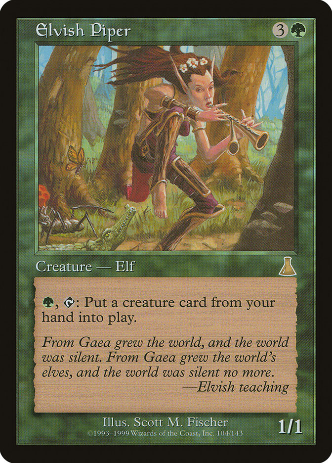 Elvish Piper [Urza's Destiny] | Game Master's Emporium (The New GME)