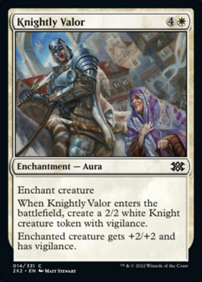 Knightly Valor [Double Masters 2022] | Game Master's Emporium (The New GME)