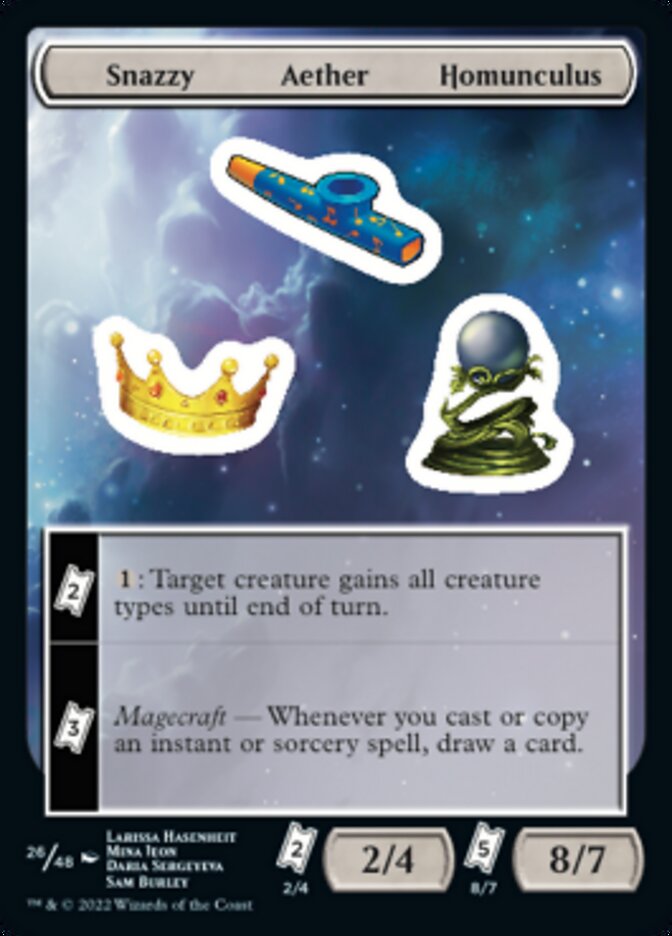 Snazzy Aether Homunculus [Unfinity Stickers] | Game Master's Emporium (The New GME)