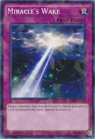 Miracle's Wake [BP03-EN220] Shatterfoil Rare | Game Master's Emporium (The New GME)
