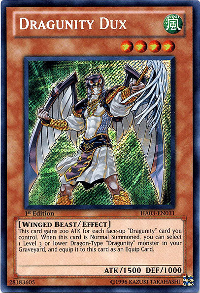 Dragunity Dux [HA03-EN031] Secret Rare | Game Master's Emporium (The New GME)