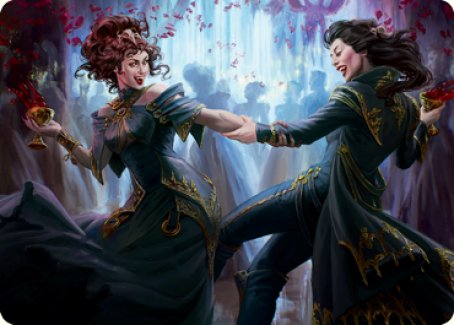 Falkenrath Celebrants 1 Art Card [Innistrad: Crimson Vow Art Series] | Game Master's Emporium (The New GME)