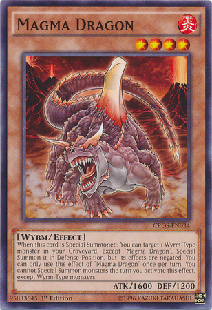 Magma Dragon [CROS-EN034] Common | Game Master's Emporium (The New GME)