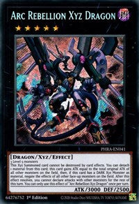 Arc Rebellion Xyz Dragon [PHRA-EN041] Secret Rare | Game Master's Emporium (The New GME)