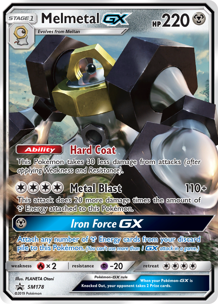 Melmetal GX (SM178) [Sun & Moon: Black Star Promos] | Game Master's Emporium (The New GME)