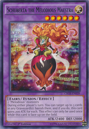 Schuberta the Melodious Maestra [CROS-EN039] Rare | Game Master's Emporium (The New GME)