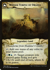 Hadana's Climb // Winged Temple of Orazca [Rivals of Ixalan Prerelease Promos] | Game Master's Emporium (The New GME)