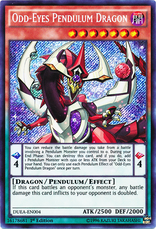 Odd-Eyes Pendulum Dragon [DUEA-EN004] Secret Rare | Game Master's Emporium (The New GME)