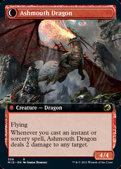 Smoldering Egg // Ashmouth Dragon (Extended Art) [Innistrad: Midnight Hunt] | Game Master's Emporium (The New GME)