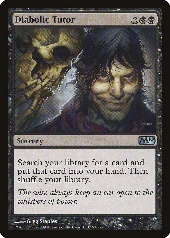 Diabolic Tutor [Magic 2010] | Game Master's Emporium (The New GME)