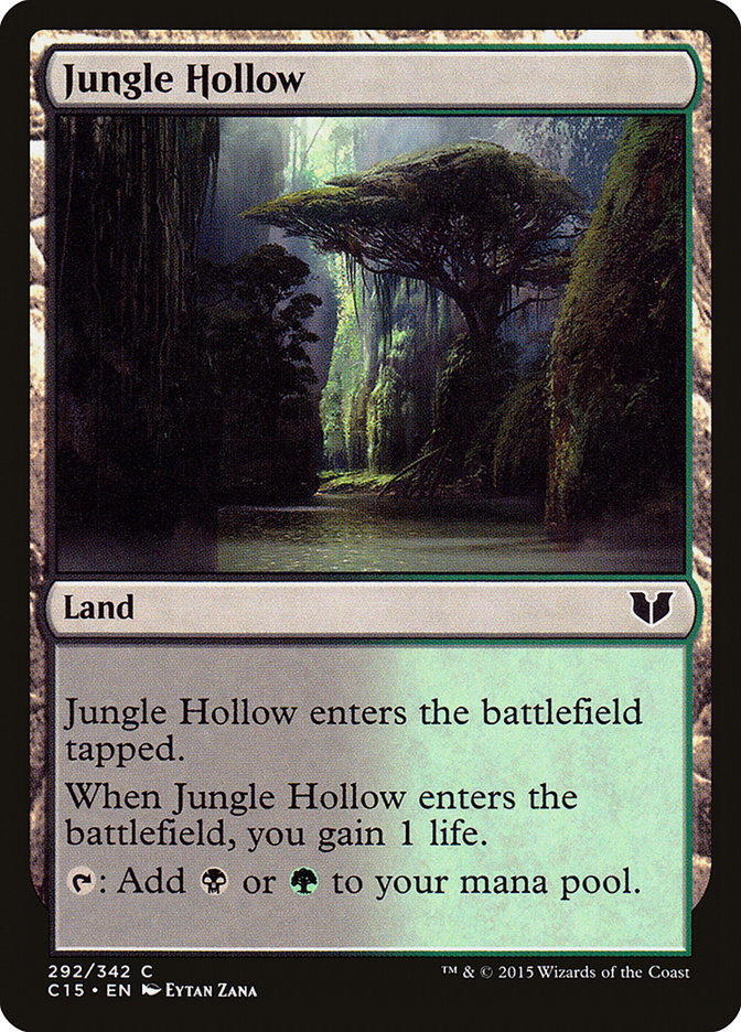 Jungle Hollow [Commander 2015] | Game Master's Emporium (The New GME)