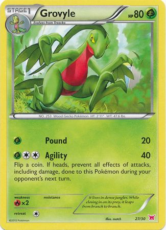 Grovyle (27/30) [XY: Trainer Kit 2 - Latias] | Game Master's Emporium (The New GME)