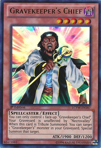 Gravekeeper's Chief [LCYW-EN187] Ultra Rare | Game Master's Emporium (The New GME)