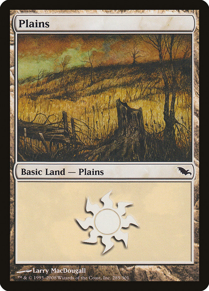 Plains (285) [Shadowmoor] | Game Master's Emporium (The New GME)