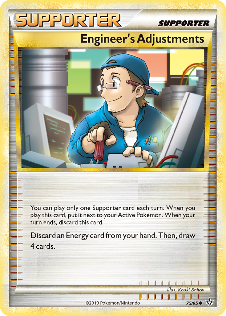 Engineer's Adjustments (75/95) [HeartGold & SoulSilver: Unleashed] | Game Master's Emporium (The New GME)