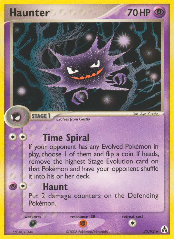 Haunter (35/92) [EX: Legend Maker] | Game Master's Emporium (The New GME)