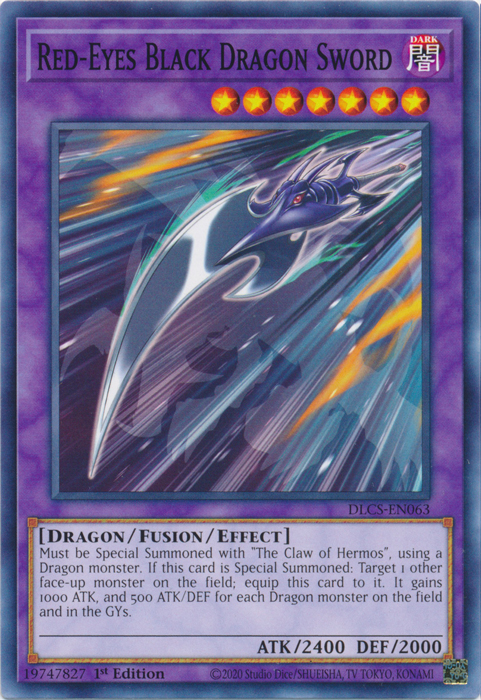 Red-Eyes Black Dragon Sword [DLCS-EN063] Common | Game Master's Emporium (The New GME)