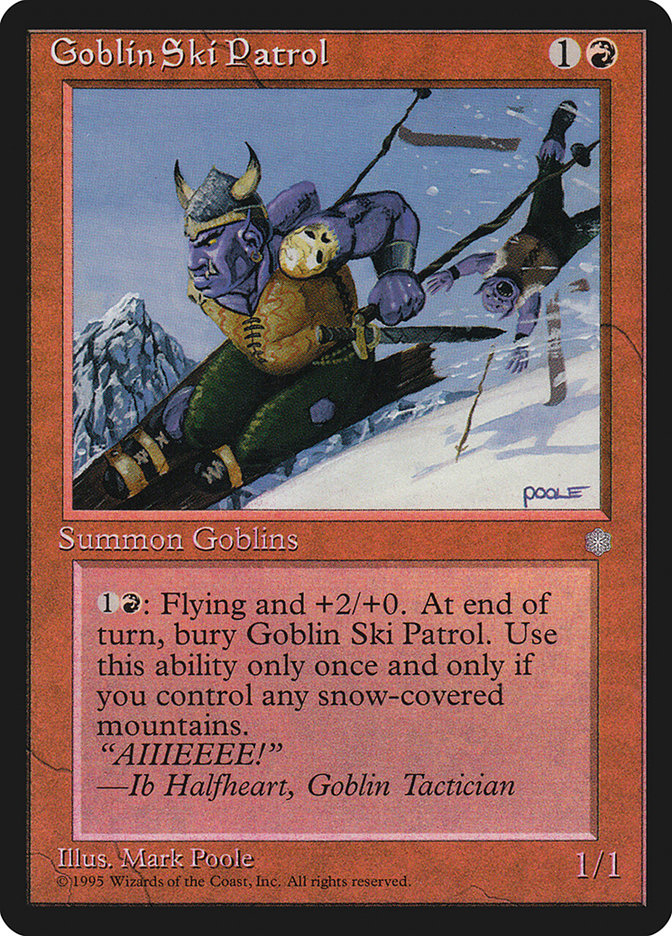 Goblin Ski Patrol [Ice Age] | Game Master's Emporium (The New GME)