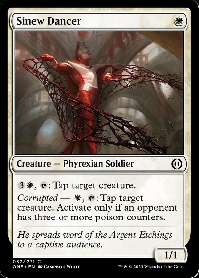 Sinew Dancer [Phyrexia: All Will Be One] | Game Master's Emporium (The New GME)