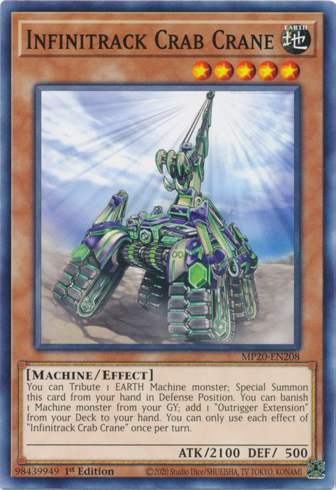 Infinitrack Crab Crane [MP20-EN208] Common | Game Master's Emporium (The New GME)