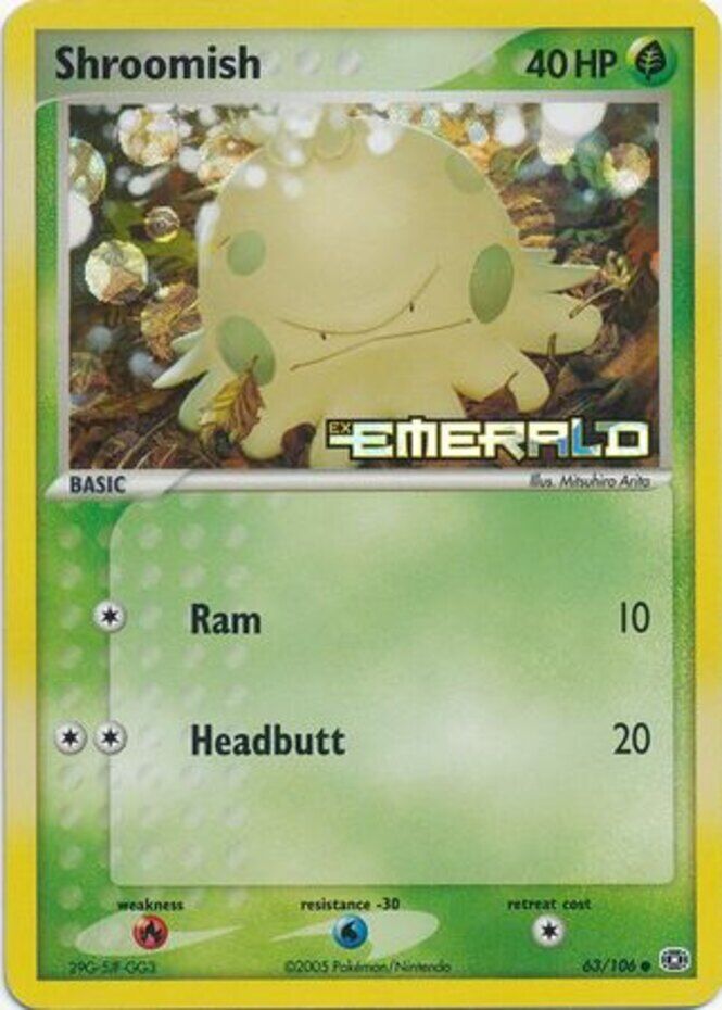 Shroomish (63/106) (Stamped) [EX: Emerald] | Game Master's Emporium (The New GME)