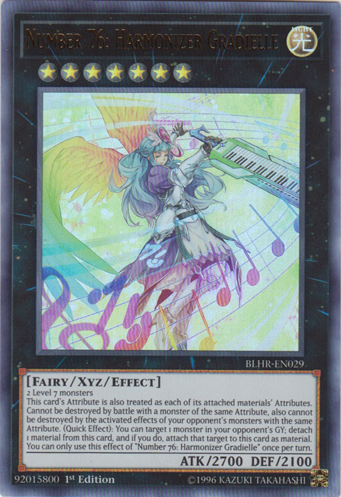 Number 76: Harmonizer Gradielle [BLHR-EN029] Ultra Rare | Game Master's Emporium (The New GME)