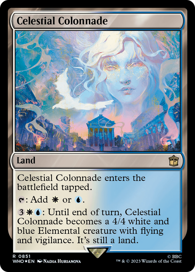 Celestial Colonnade (Surge Foil) [Doctor Who] | Game Master's Emporium (The New GME)