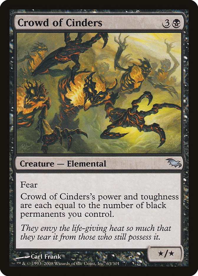 Crowd of Cinders [Shadowmoor] | Game Master's Emporium (The New GME)