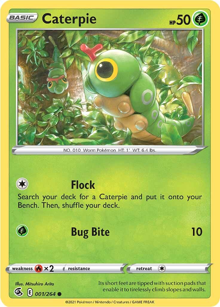 Caterpie (001/264) [Sword & Shield: Fusion Strike] | Game Master's Emporium (The New GME)