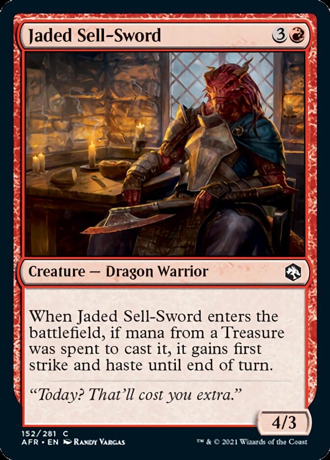 Jaded Sell-Sword [Dungeons & Dragons: Adventures in the Forgotten Realms] | Game Master's Emporium (The New GME)