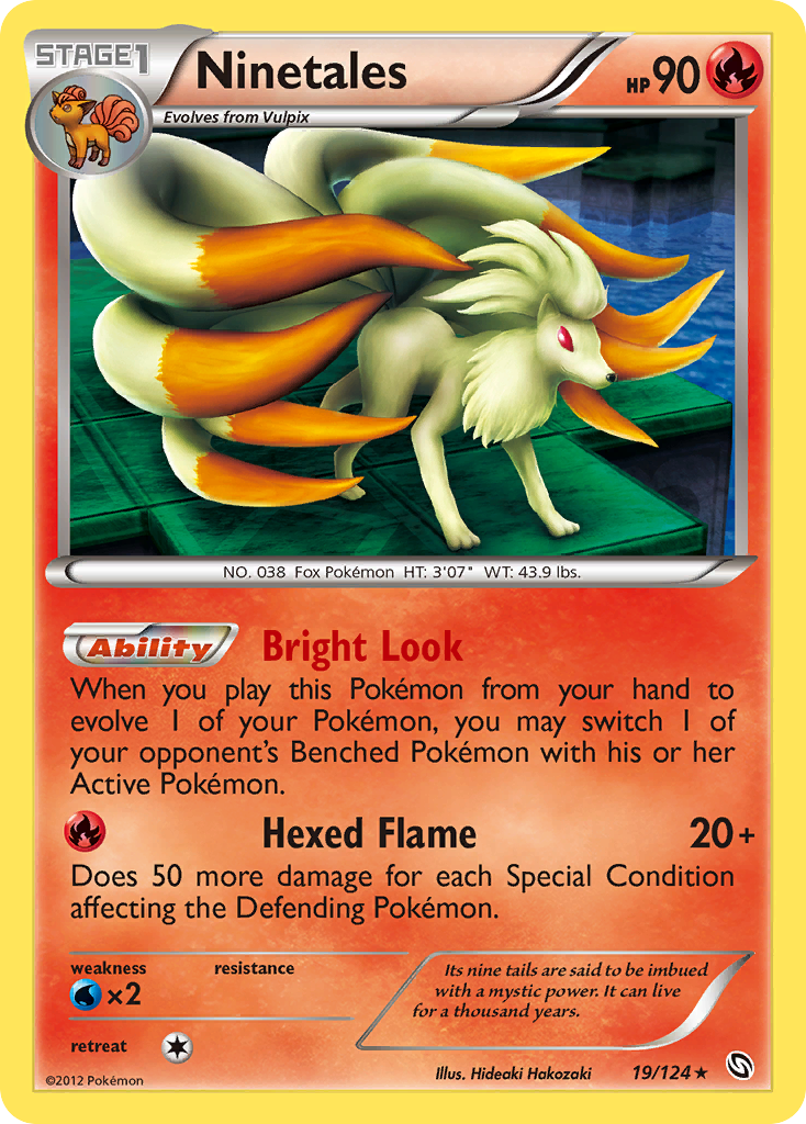 Ninetales (19/124) [Black & White: Dragons Exalted] | Game Master's Emporium (The New GME)