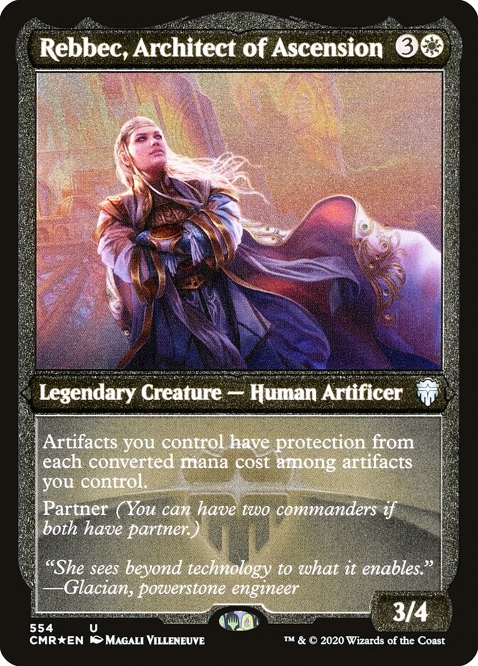 Rebbec, Architect of Ascension (Etched) [Commander Legends] | Game Master's Emporium (The New GME)