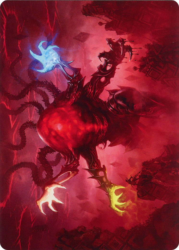 Omnath, Locus of All Art Card (51) [March of the Machine Art Series] | Game Master's Emporium (The New GME)