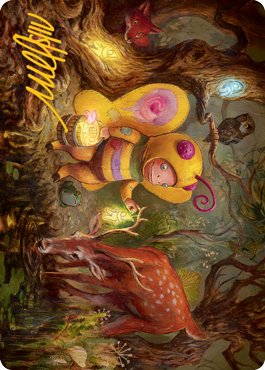 Glimmer Bairn Art Card (Gold-Stamped Signature) [Modern Horizons 2 Art Series] | Game Master's Emporium (The New GME)