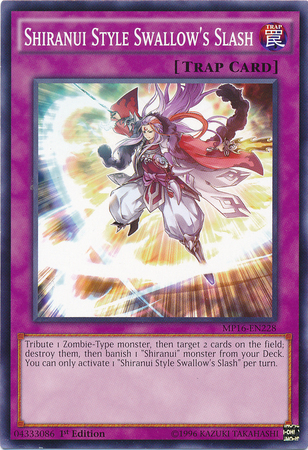 Shiranui Style Swallow's Slash [MP16-EN228] Common | Game Master's Emporium (The New GME)