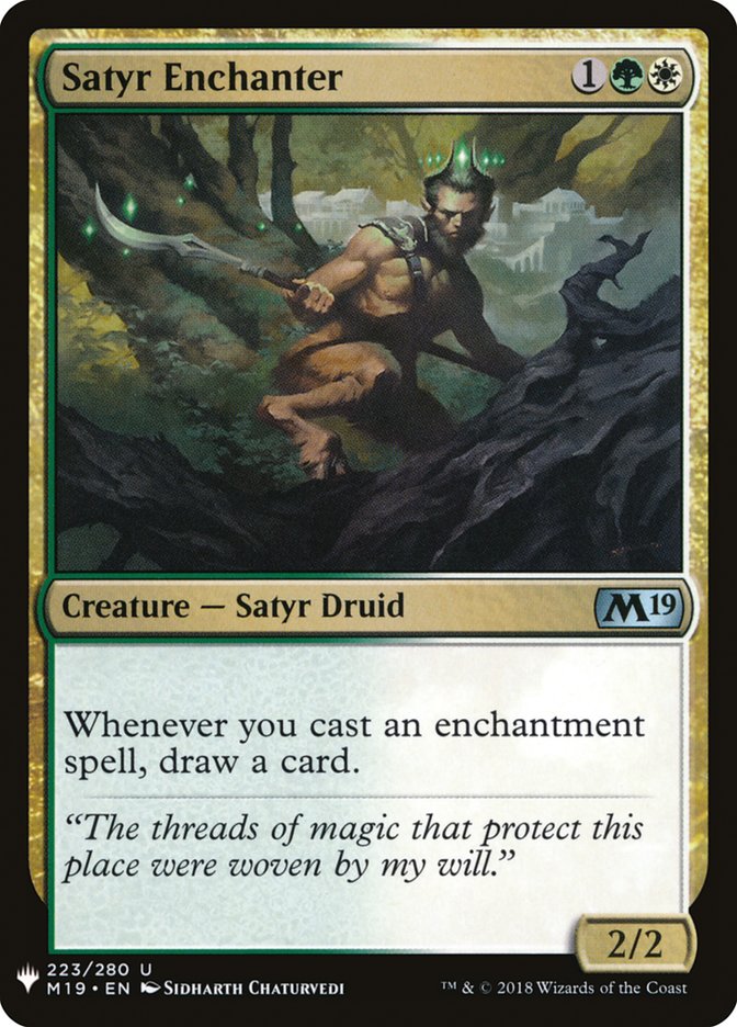 Satyr Enchanter [Mystery Booster] | Game Master's Emporium (The New GME)