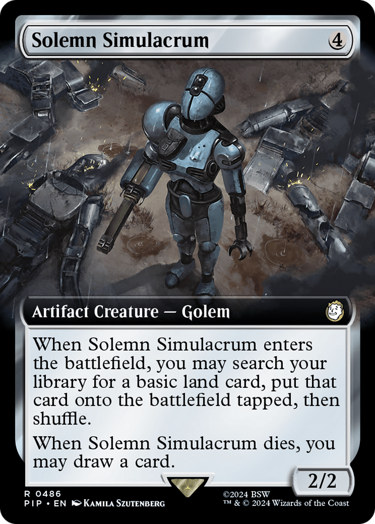 Solemn Simulacrum (Extended Art) [Fallout] | Game Master's Emporium (The New GME)