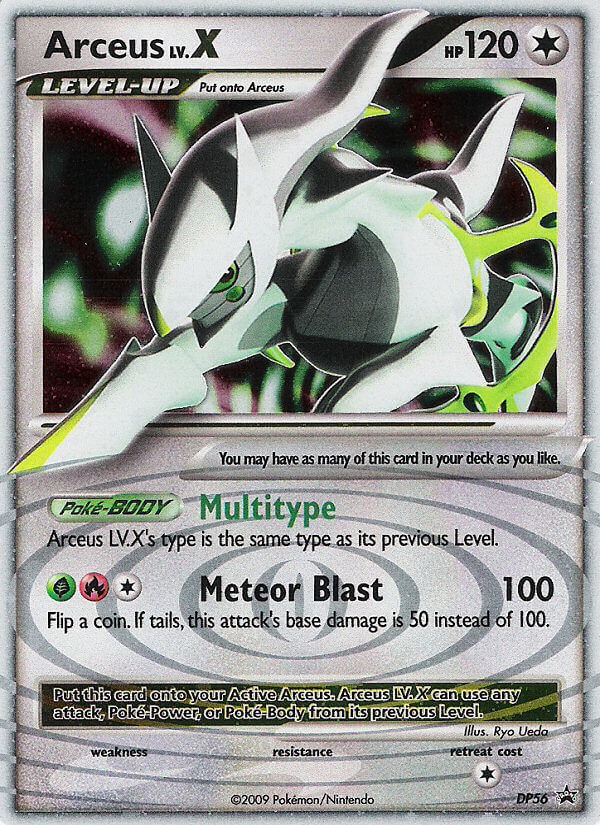 Arceus LV.X (DP56) [Diamond & Pearl: Black Star Promos] | Game Master's Emporium (The New GME)