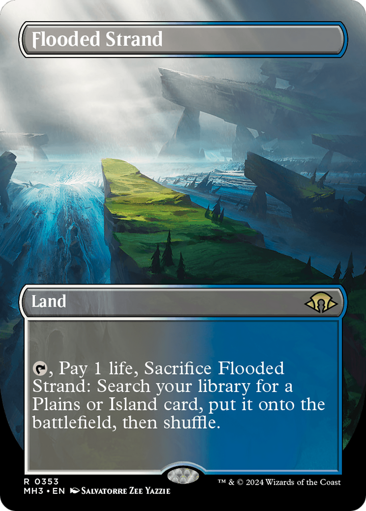 Flooded Strand (Borderless) [Modern Horizons 3] | Game Master's Emporium (The New GME)