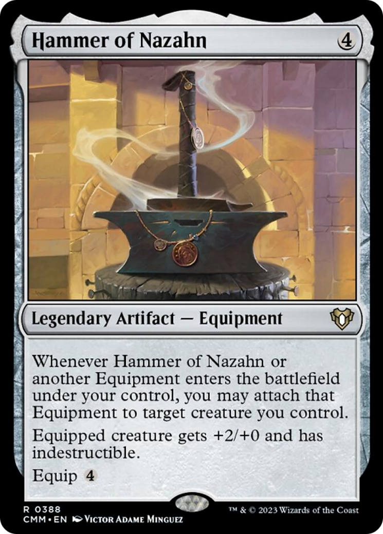 Hammer of Nazahn [Commander Masters] | Game Master's Emporium (The New GME)