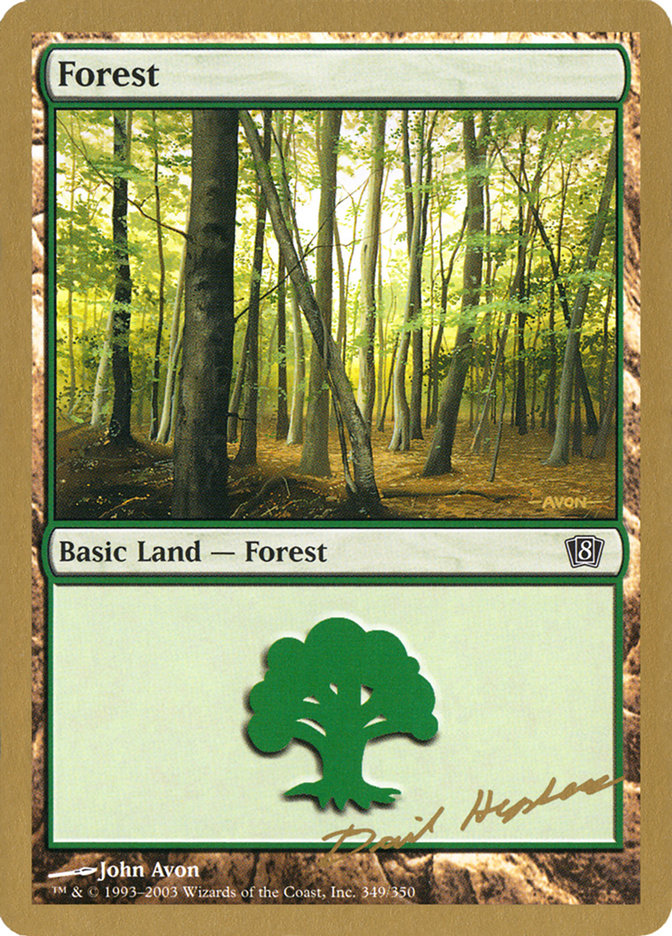 Forest (dh349) (Dave Humpherys) [World Championship Decks 2003] | Game Master's Emporium (The New GME)