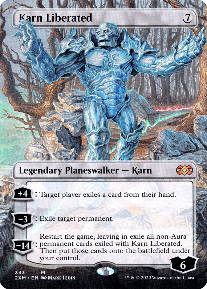 Karn Liberated (Toppers) [Double Masters] | Game Master's Emporium (The New GME)