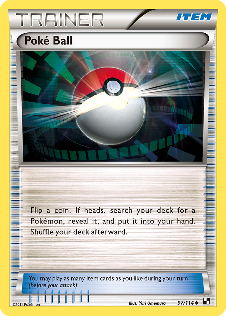 Poke Ball (97/114) [Black & White: Base Set] | Game Master's Emporium (The New GME)