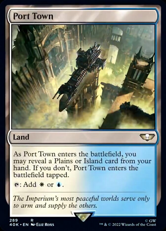 Port Town (Surge Foil) [Warhammer 40,000] | Game Master's Emporium (The New GME)