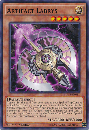 Artifact Labrys [MP15-EN011] Common | Game Master's Emporium (The New GME)